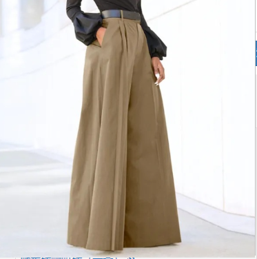 High Waist Palazzo Pants for Women