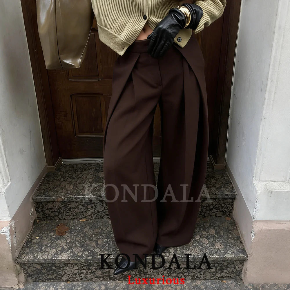 Casual Pleated Trouser with pockets