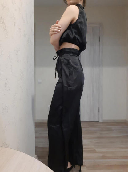 Classy versatile 2-Piece Summer Casual Sleeveless Set