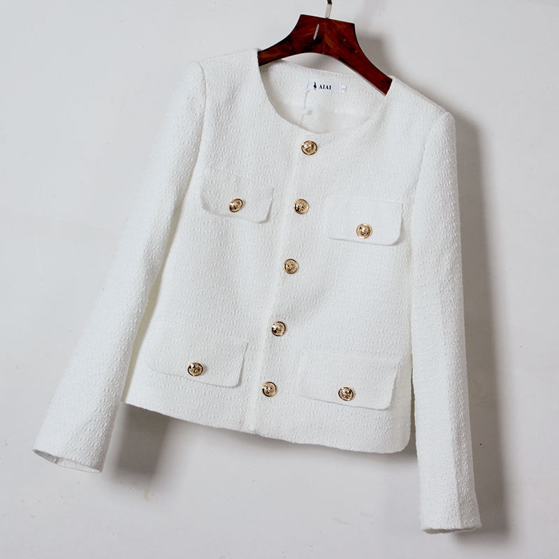 2025 European Style Tweed Short Jacket