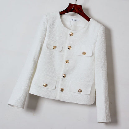 2025 European Style Tweed Short Jacket