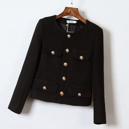 2025 European Style Tweed Short Jacket