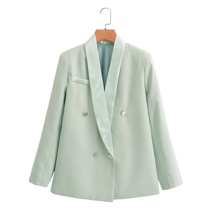 Buttoned Suit Jacket