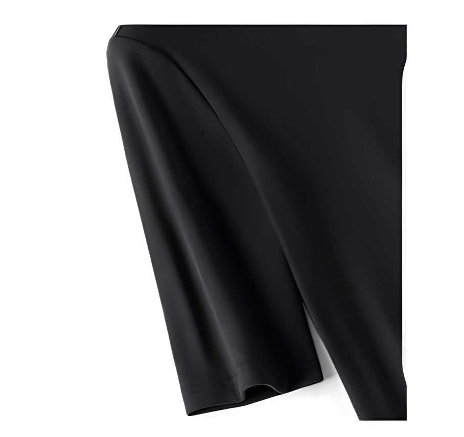 Women's Middle Sleeve Deep V Neck Top