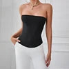 Women Fashion Corset Elastic Mesh Slim Fit Sexy Bustier