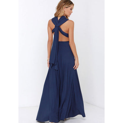 Multiway Wrap Convertible Boho Maxi Bandage Long Dress