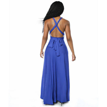 Multiway Wrap Convertible Boho Maxi Bandage Long Dress