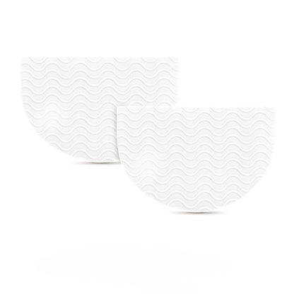 1 pairs Wear-Resistant Non-Slip Shoes Mat Self-Adhesive Forefoot High Heels Rubber Pads