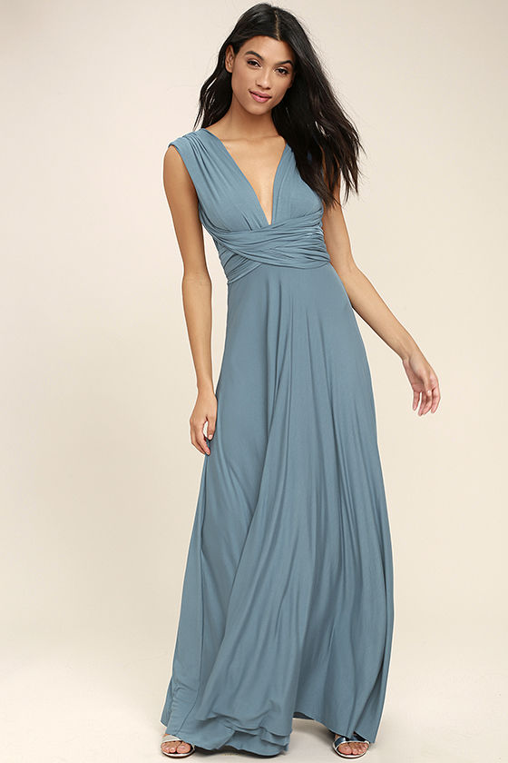 Multiway Wrap Convertible Boho Maxi Bandage Long Dress