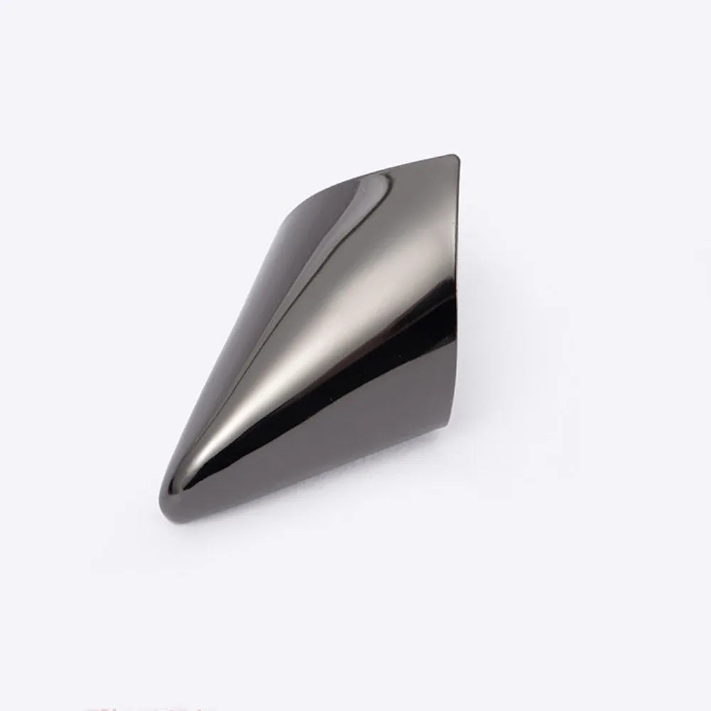 Tip Cap Decoration Anti Wear Anti-kick Shoe Pointed Protector Metal Shoe Toe Cover High Heels