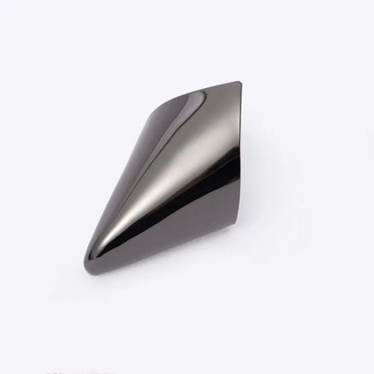 Tip Cap Decoration Anti Wear Anti-kick Shoe Pointed Protector Metal Shoe Toe Cover High Heels