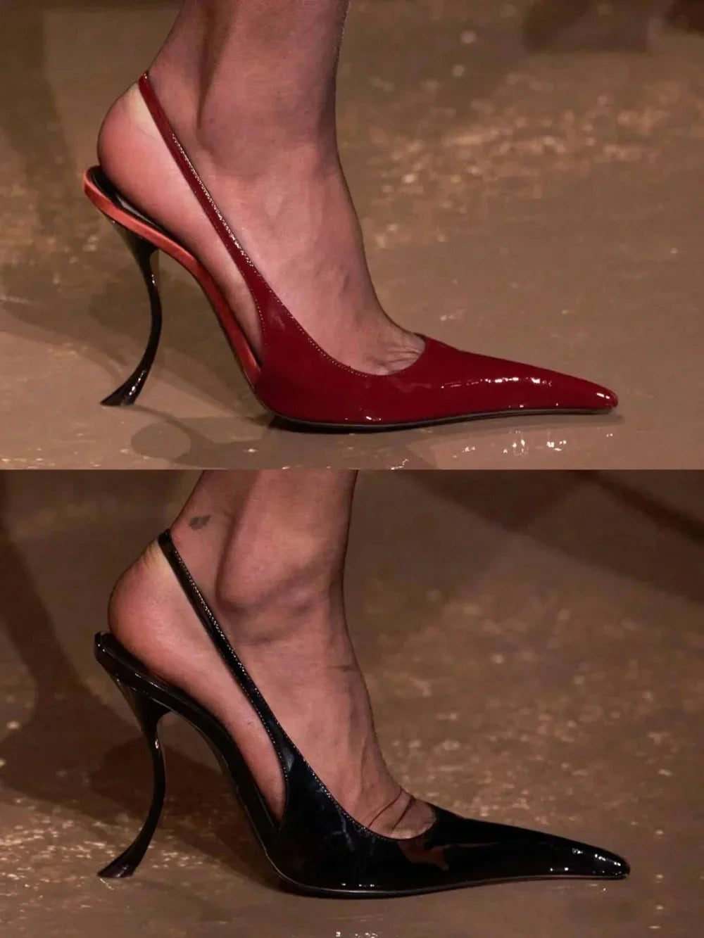 Women's Summer New Slim Fit High-heeled pointed  Sandals, Fashionable Pointed  Sandals