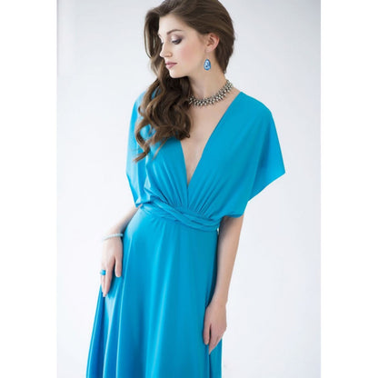 Multiway Wrap Convertible Boho Maxi Bandage Long Dress