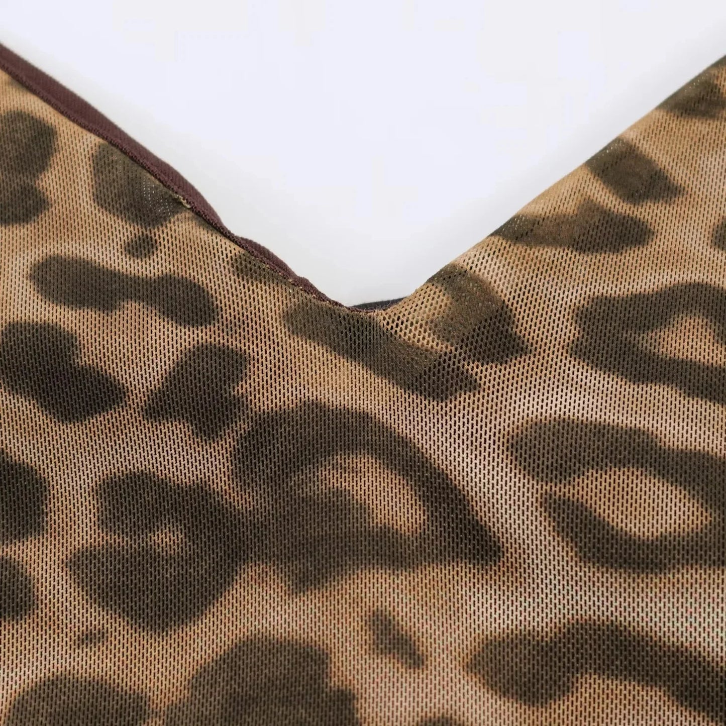 KONDALA Vintage Sexy Women Long Cami Chiffon Dress Leopard Beach Holiday Party Dress Fashion 2026 Spring Summer Elegant Dress