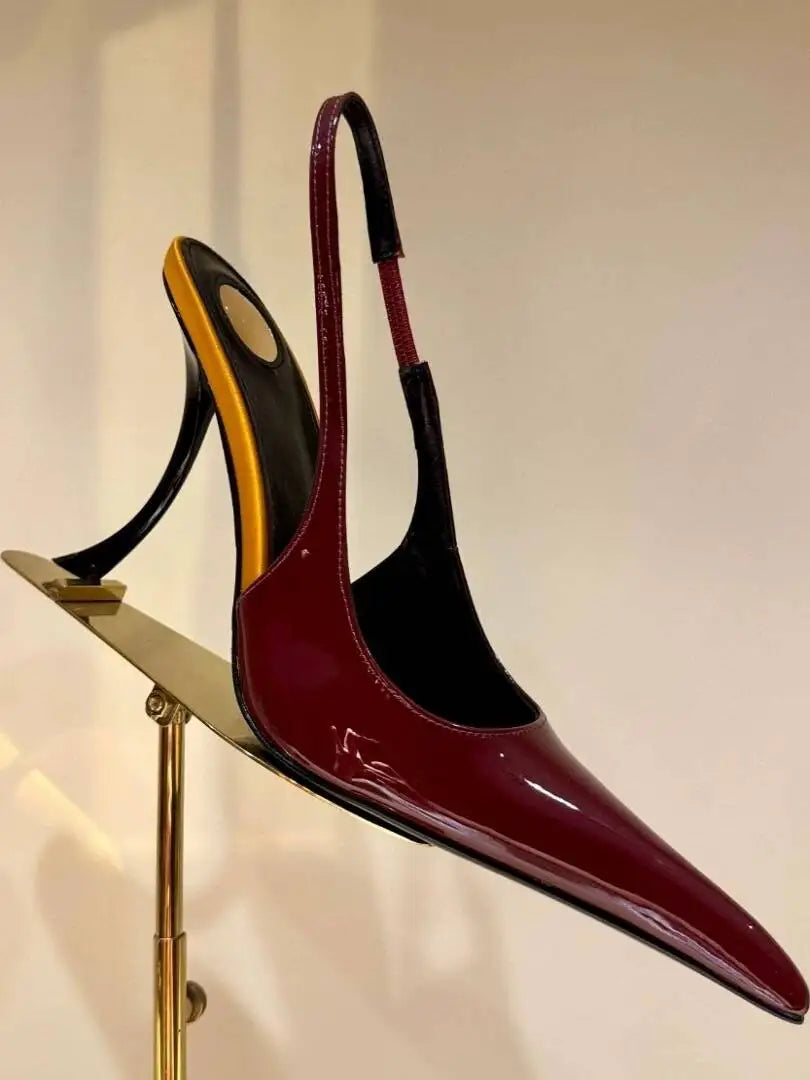 Women's Summer New Slim Fit High-heeled pointed  Sandals, Fashionable Pointed  Sandals