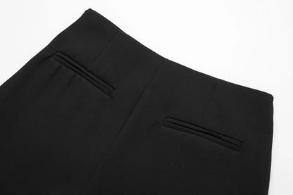 Asymmetric High waist Skort For Women Asymmetric - Skirt short