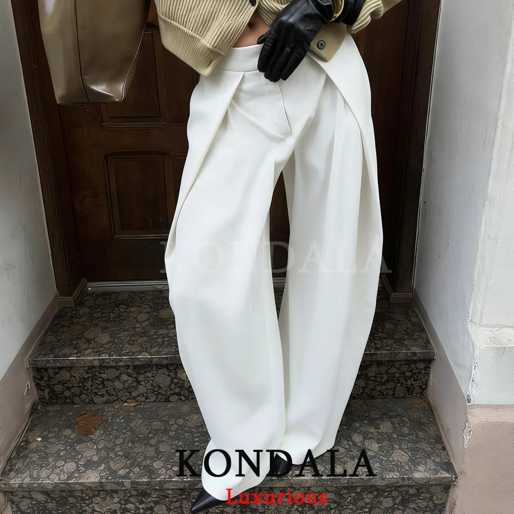Casual Pleated Trouser with pockets