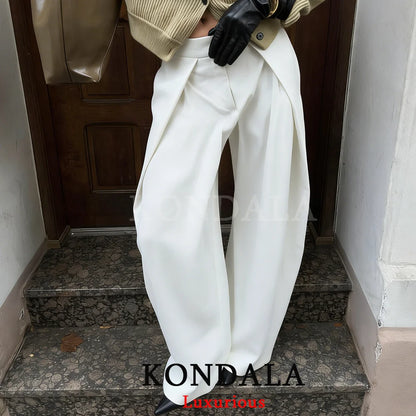 Casual Pleated Trouser with pockets