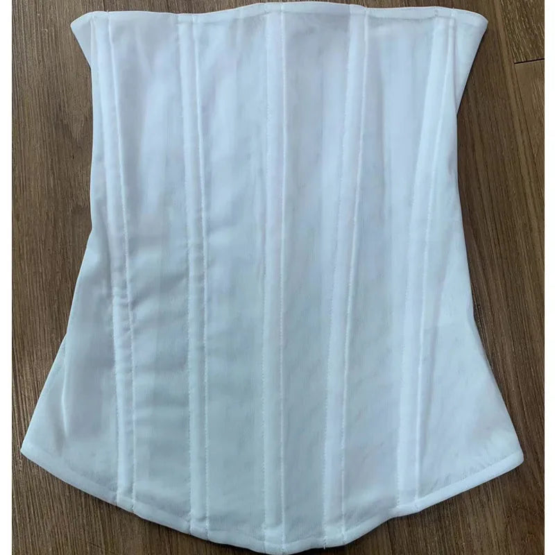 Tossy Mesh Backless Summer Vest Female Elegant Luxury Patchwork Strapless Solid Slim Streetwear Inner Sexy Y2k Tank Top Women's