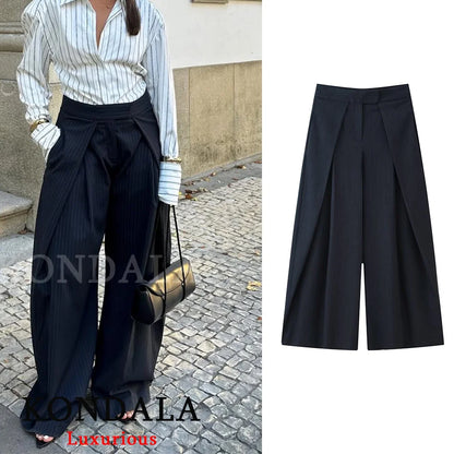 Casual Pleated Trouser with pockets