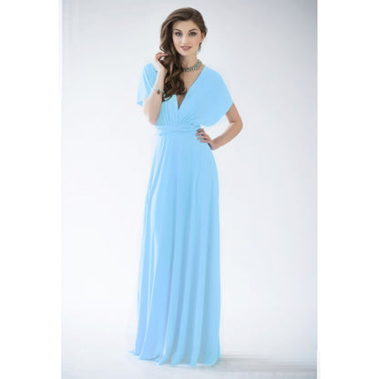 Multiway Wrap Convertible Boho Maxi Bandage Long Dress