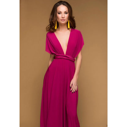 Multiway Wrap Convertible Boho Maxi Bandage Long Dress