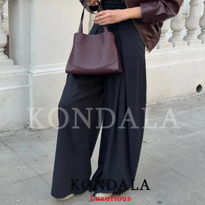 Casual Pleated Trouser with pockets