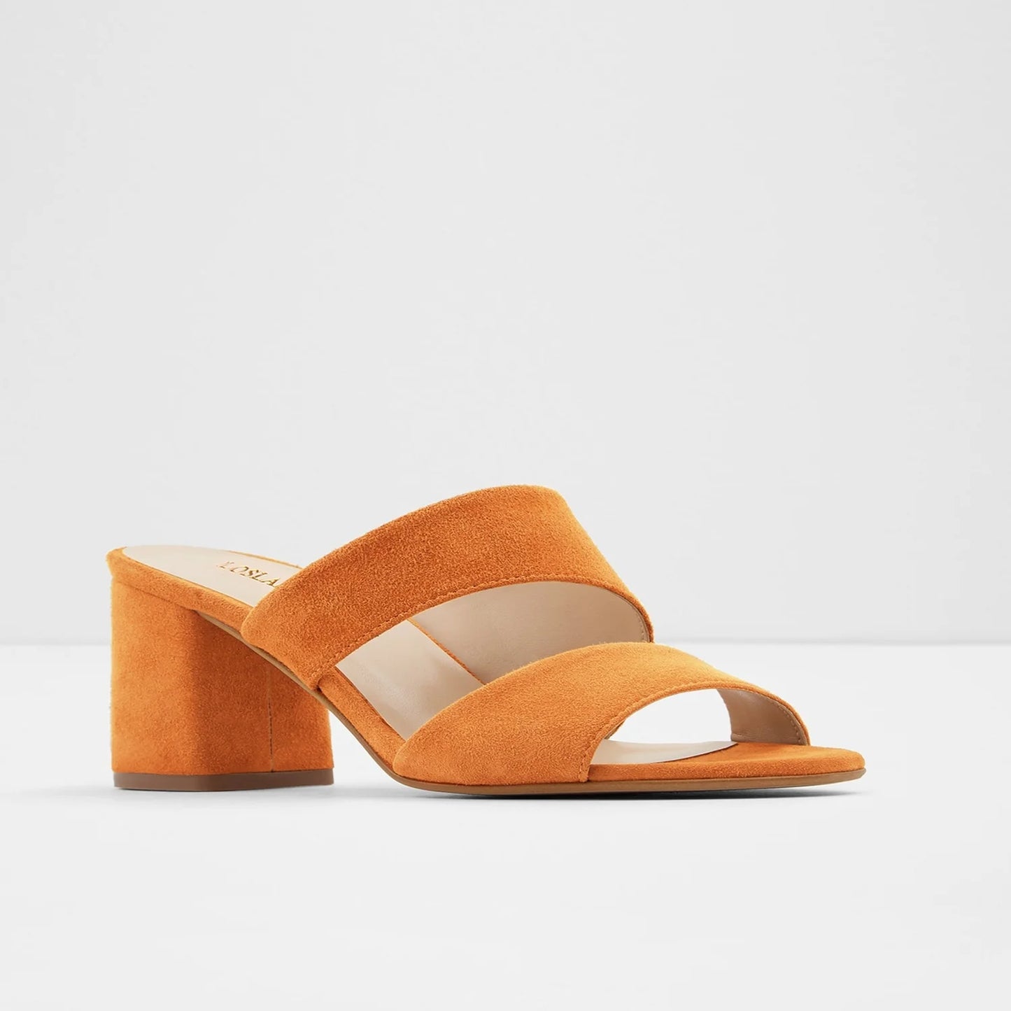Open toe sandals with 5 cm block Heels