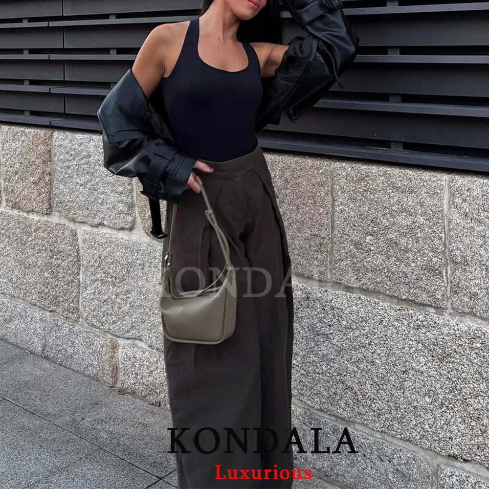 Casual Pleated Trouser with pockets