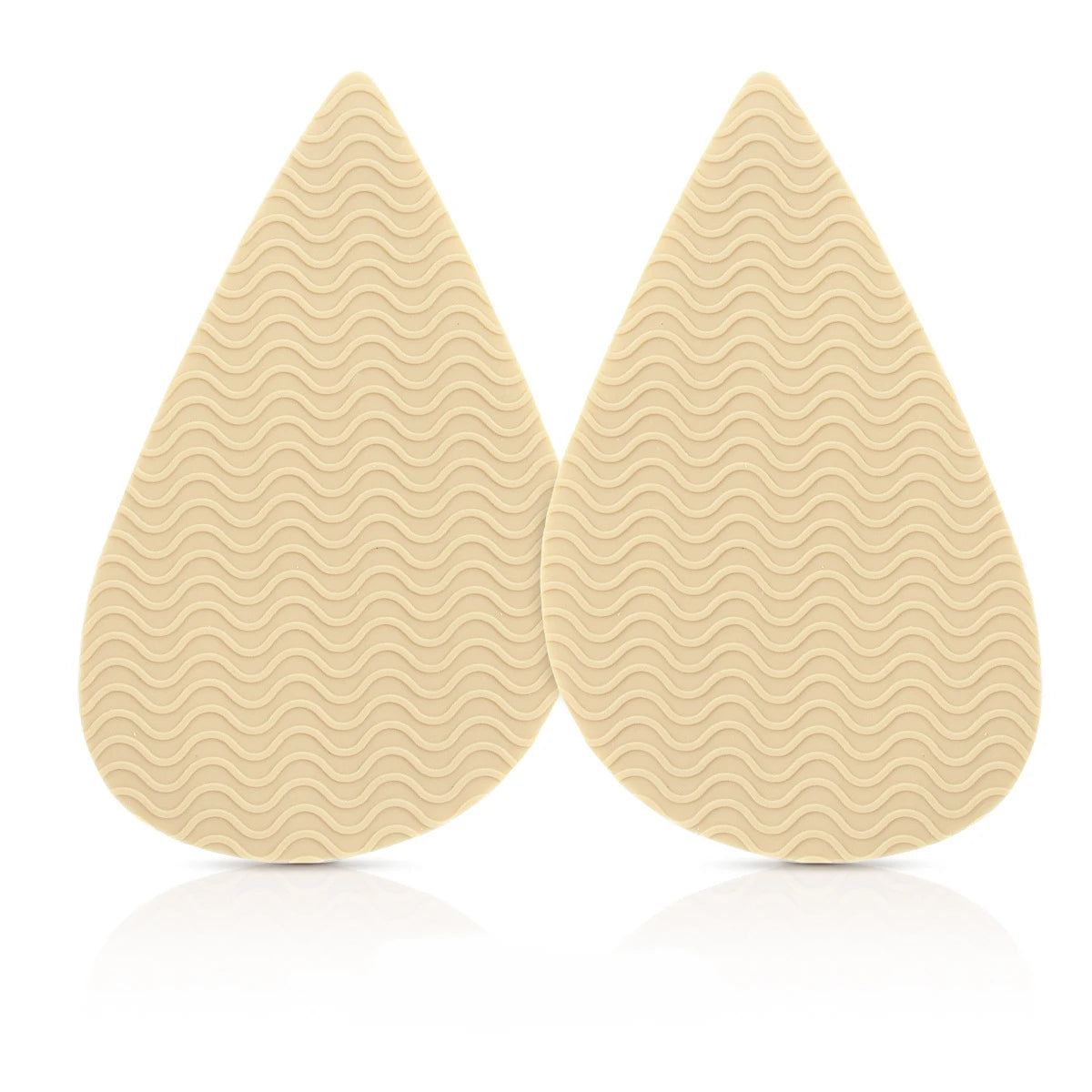 1 pairs Wear-Resistant Non-Slip Shoes Mat Self-Adhesive Forefoot High Heels Rubber Pads