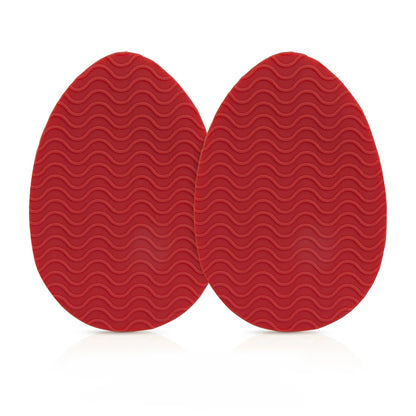 1 pairs Wear-Resistant Non-Slip Shoes Mat Self-Adhesive Forefoot High Heels Rubber Pads