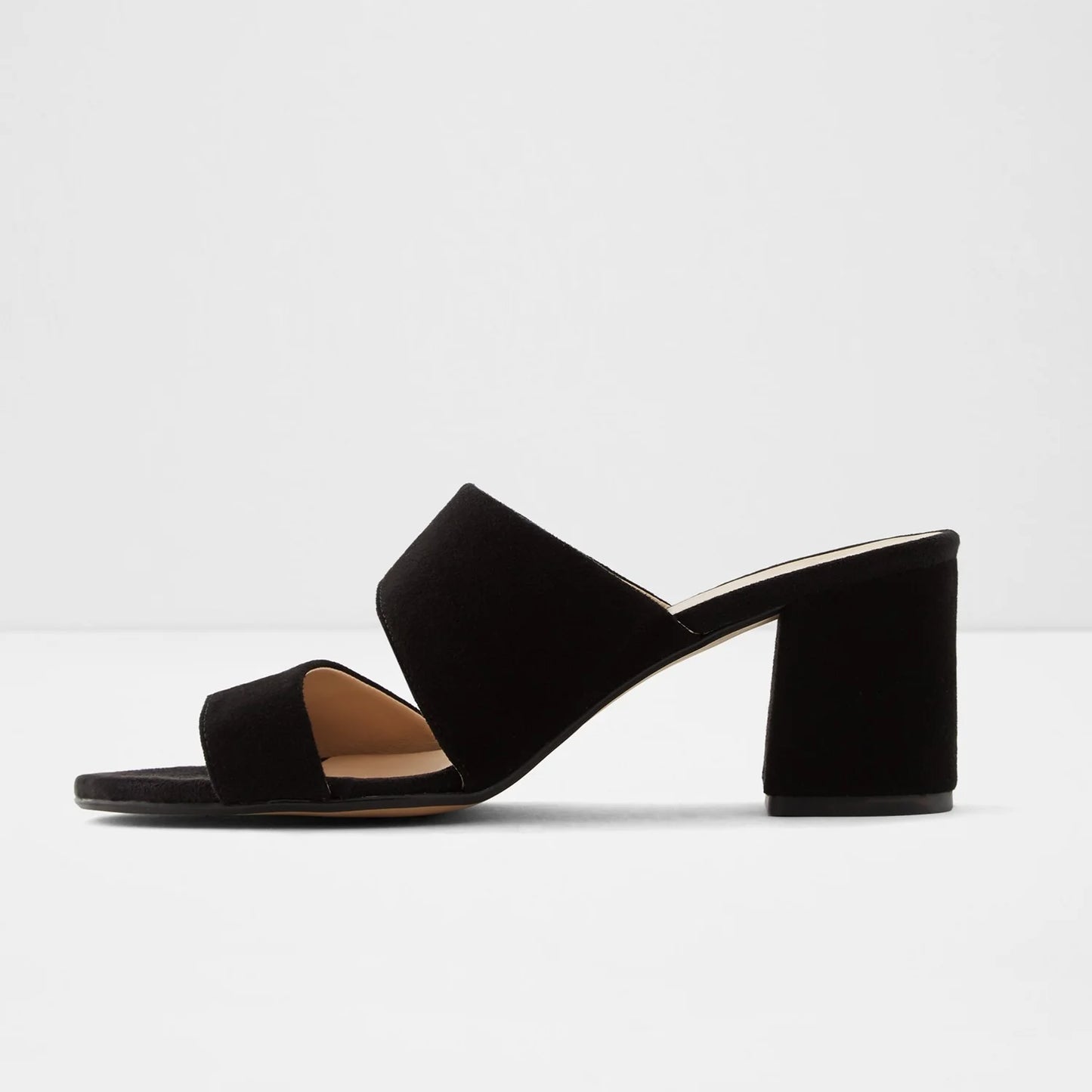 Open toe sandals with 5 cm block Heels