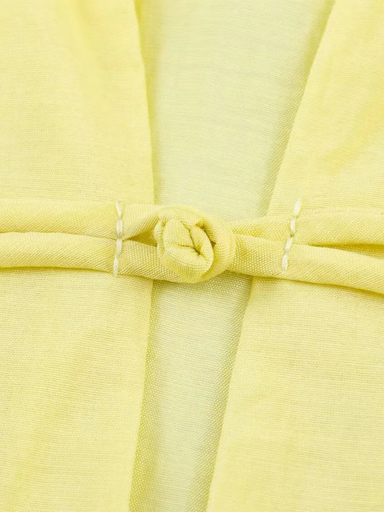 Chinese Style Frog Button Blouse