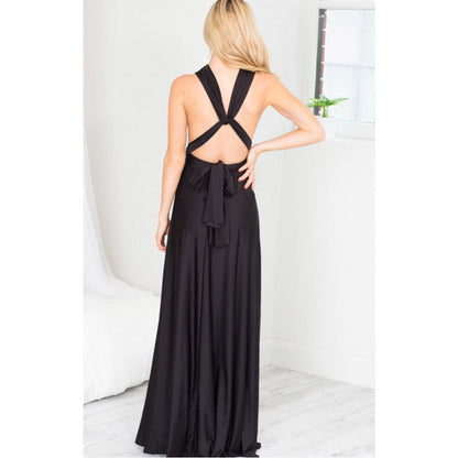 Multiway Wrap Convertible Boho Maxi Bandage Long Dress