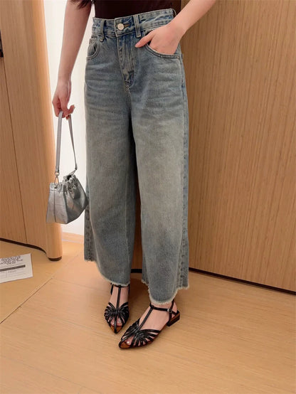 Sandals Summer Low Heel Ankle Strap Buckle Sandals Pointed Toe Hollowed Out T-strap Sandal