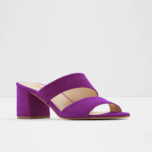 Open toe sandals with 5 cm block Heels