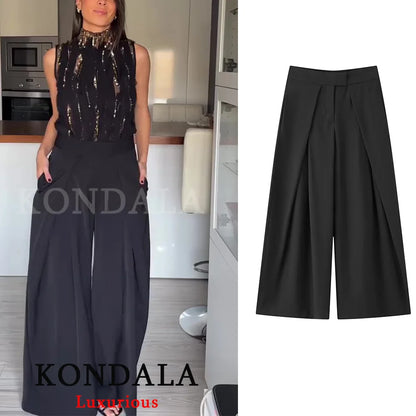 Casual Pleated Trouser with pockets