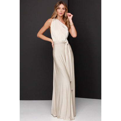 Multiway Wrap Convertible Boho Maxi Bandage Long Dress