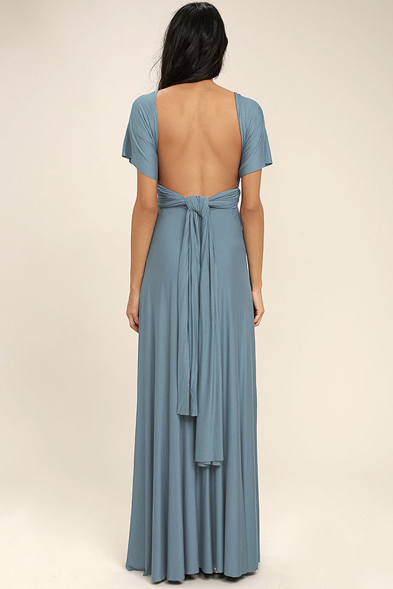 Multiway Wrap Convertible Boho Maxi Bandage Long Dress