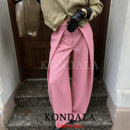 Casual Pleated Trouser with pockets