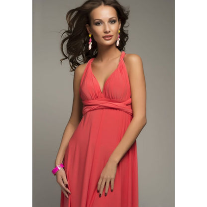 Multiway Wrap Convertible Boho Maxi Bandage Long Dress