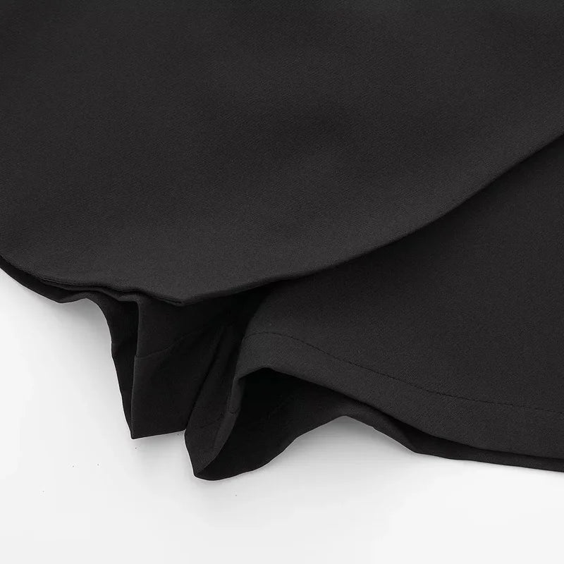 Asymmetric High waist Skort For Women Asymmetric - Skirt short