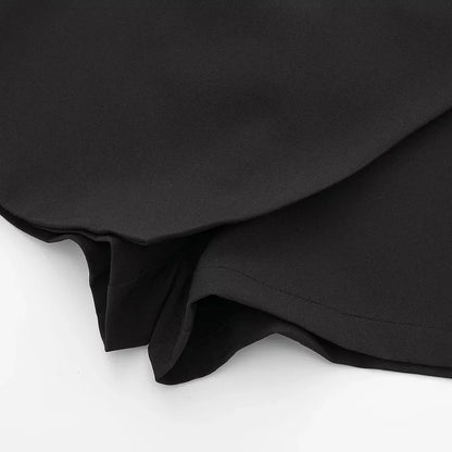 Asymmetric High waist Skort For Women Asymmetric - Skirt short