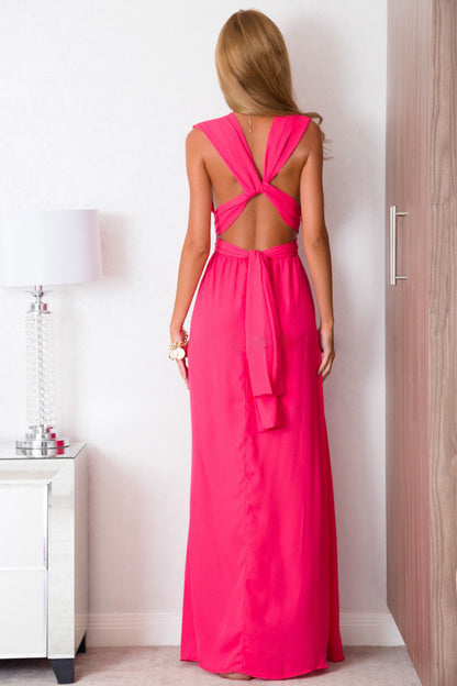 Multiway Wrap Convertible Boho Maxi Bandage Long Dress