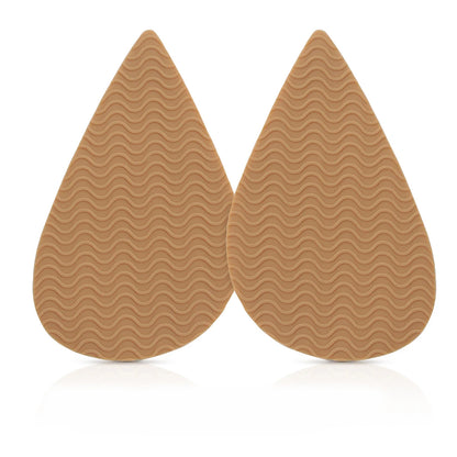 1 pairs Wear-Resistant Non-Slip Shoes Mat Self-Adhesive Forefoot High Heels Rubber Pads