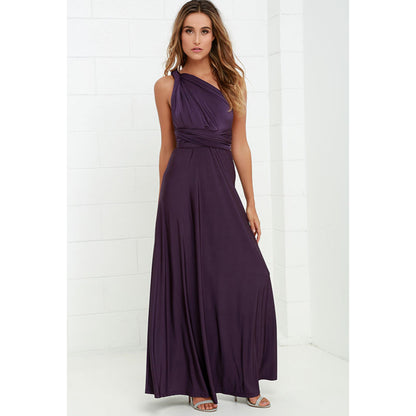 Multiway Wrap Convertible Boho Maxi Bandage Long Dress