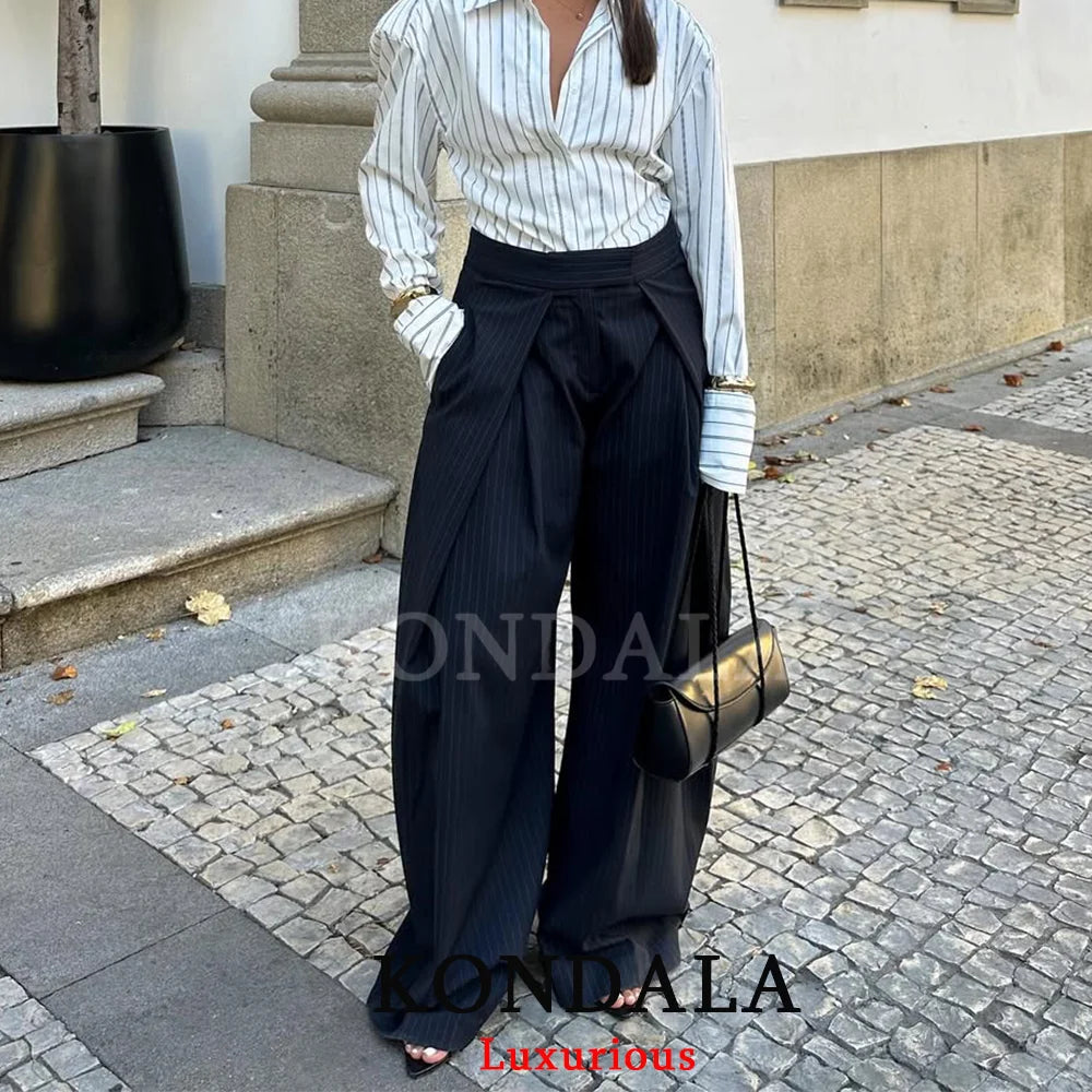 Casual Pleated Trouser with pockets