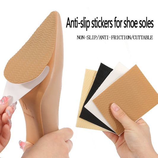1 pairs Wear-Resistant Non-Slip Shoes Mat Self-Adhesive Forefoot High Heels Rubber Pads