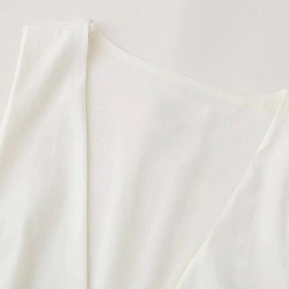 Women Fashion Lace Up Vest V Neck Sleeveless Top Y2k Vintage Solid 2025 Female Summer Sexy Party Tank Tops