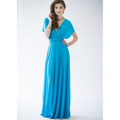Multiway Wrap Convertible Boho Maxi Bandage Long Dress